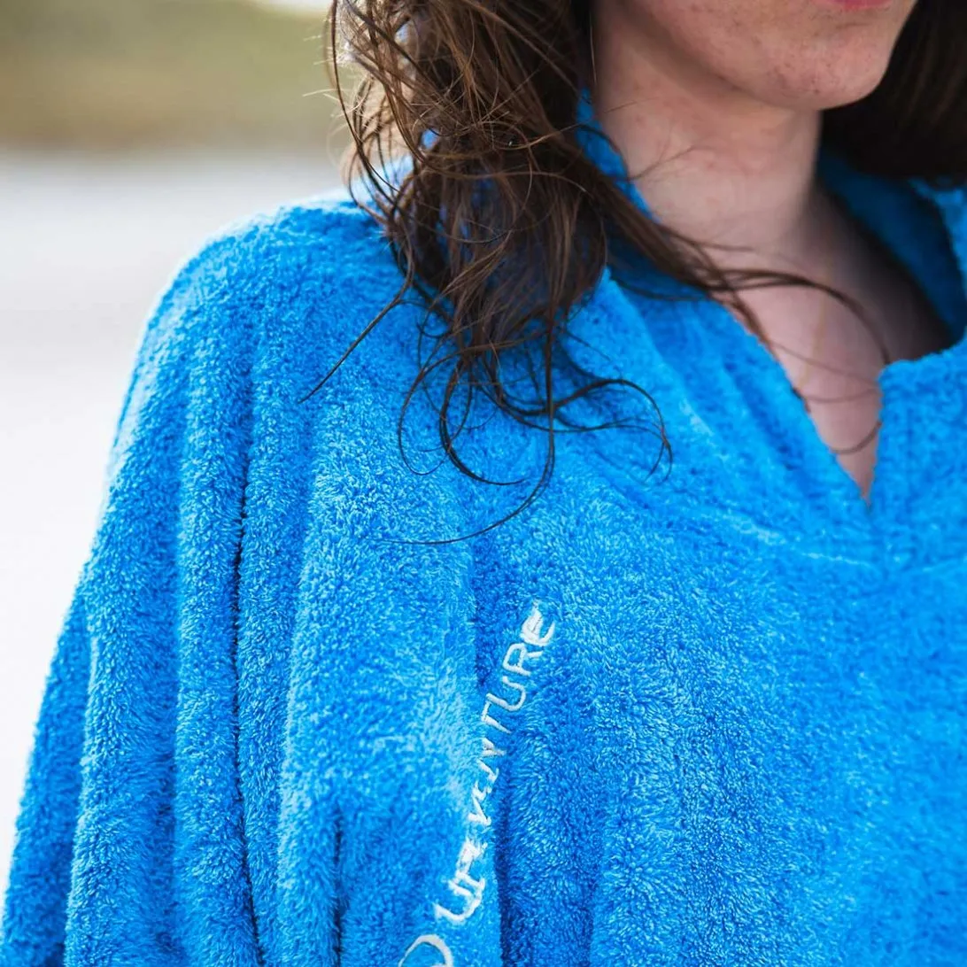 Lifeventure Changing Robe, Warm, Blue