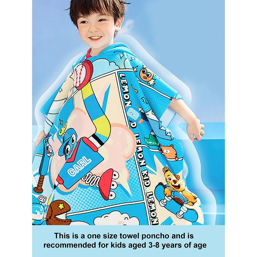 Little Surprise Box Hooded Swim Poncho/ Bath Towel/ swim coverup for Kids