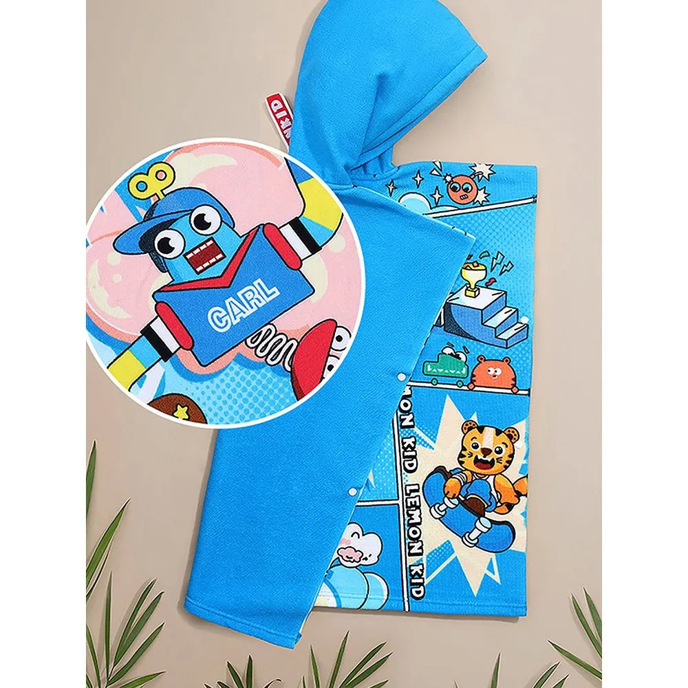 Little Surprise Box Hooded Swim Poncho/ Bath Towel/ swim coverup for Kids