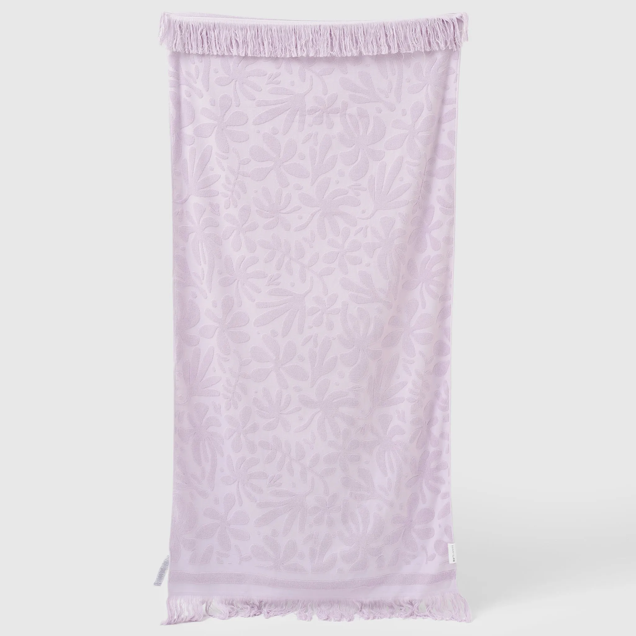 Luxe Towel | Rio Sun Pastel Lilac