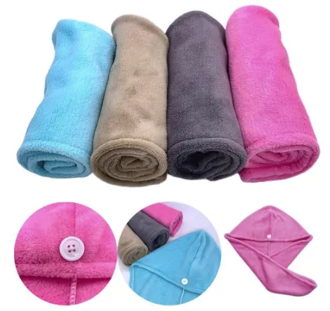 Magic Microfiber Hair Fast Drying Dryer Towel