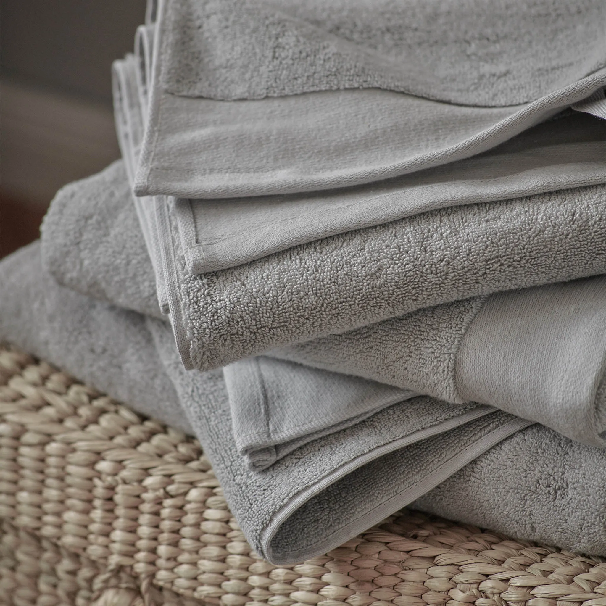 Merouco Hand Towel [Light grey]