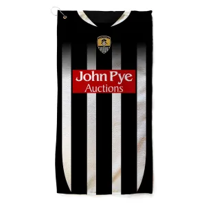 Notts County Premium Quality Home Golf Towel, 2024/2025 Edition