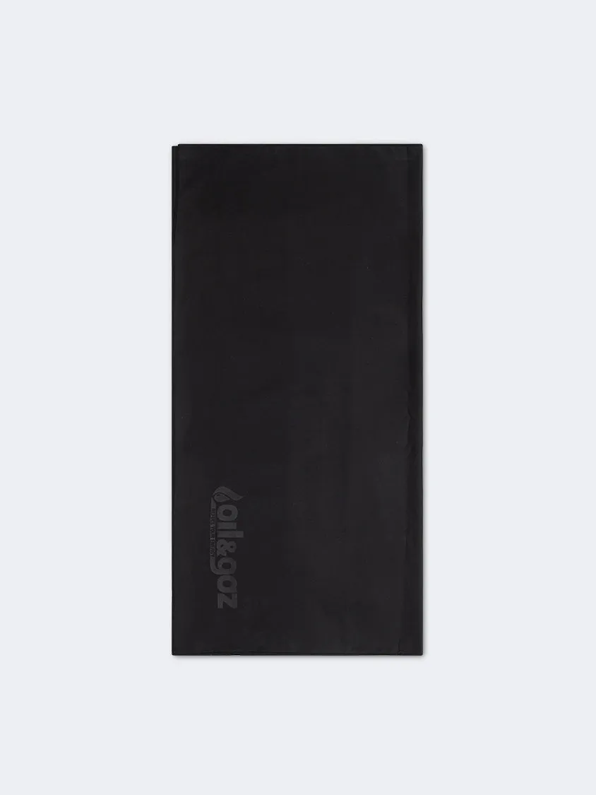 Oil And Gaz Rubber Bag Unisex Lifestyle Towel Black