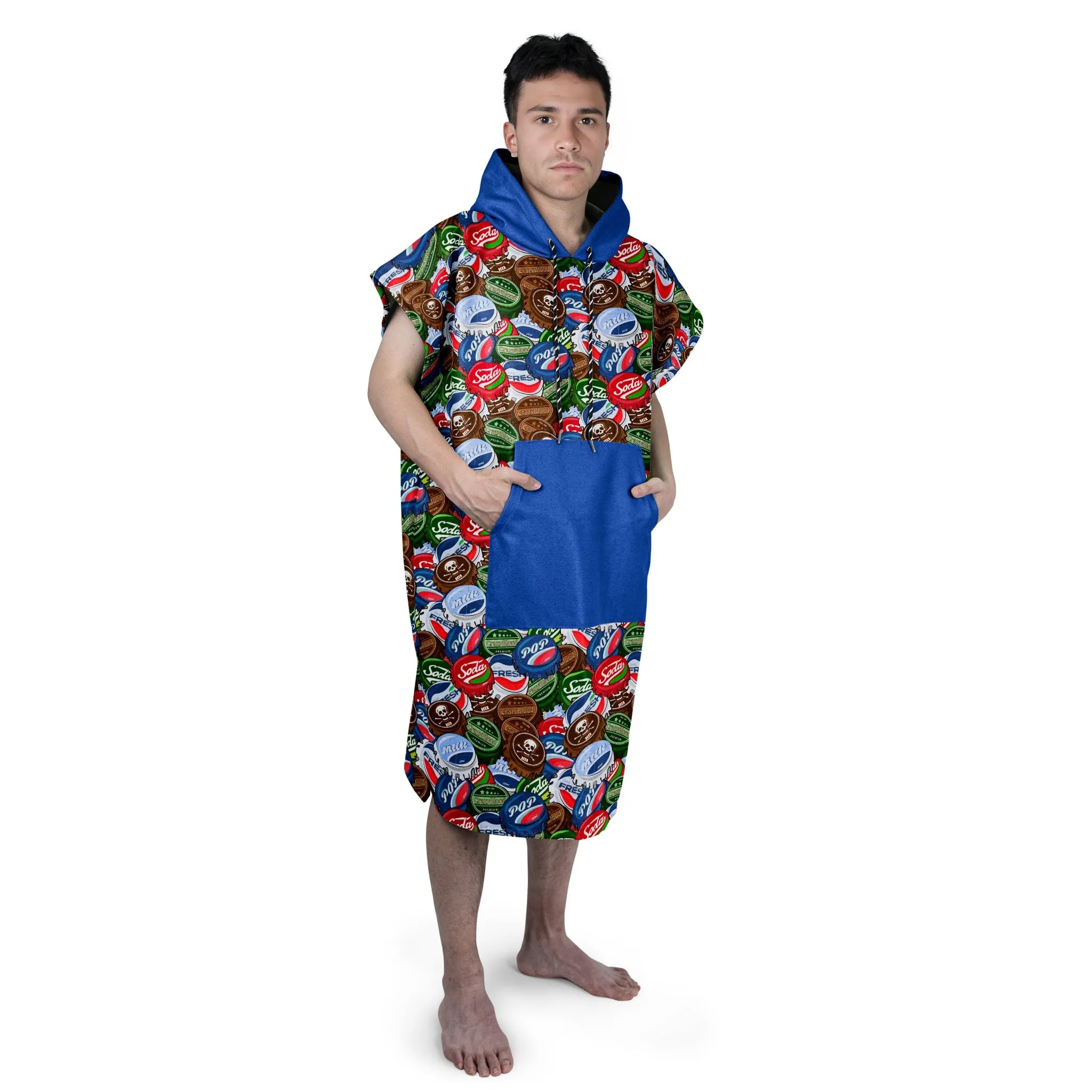 Oversized Printed Adult Hooded Towel