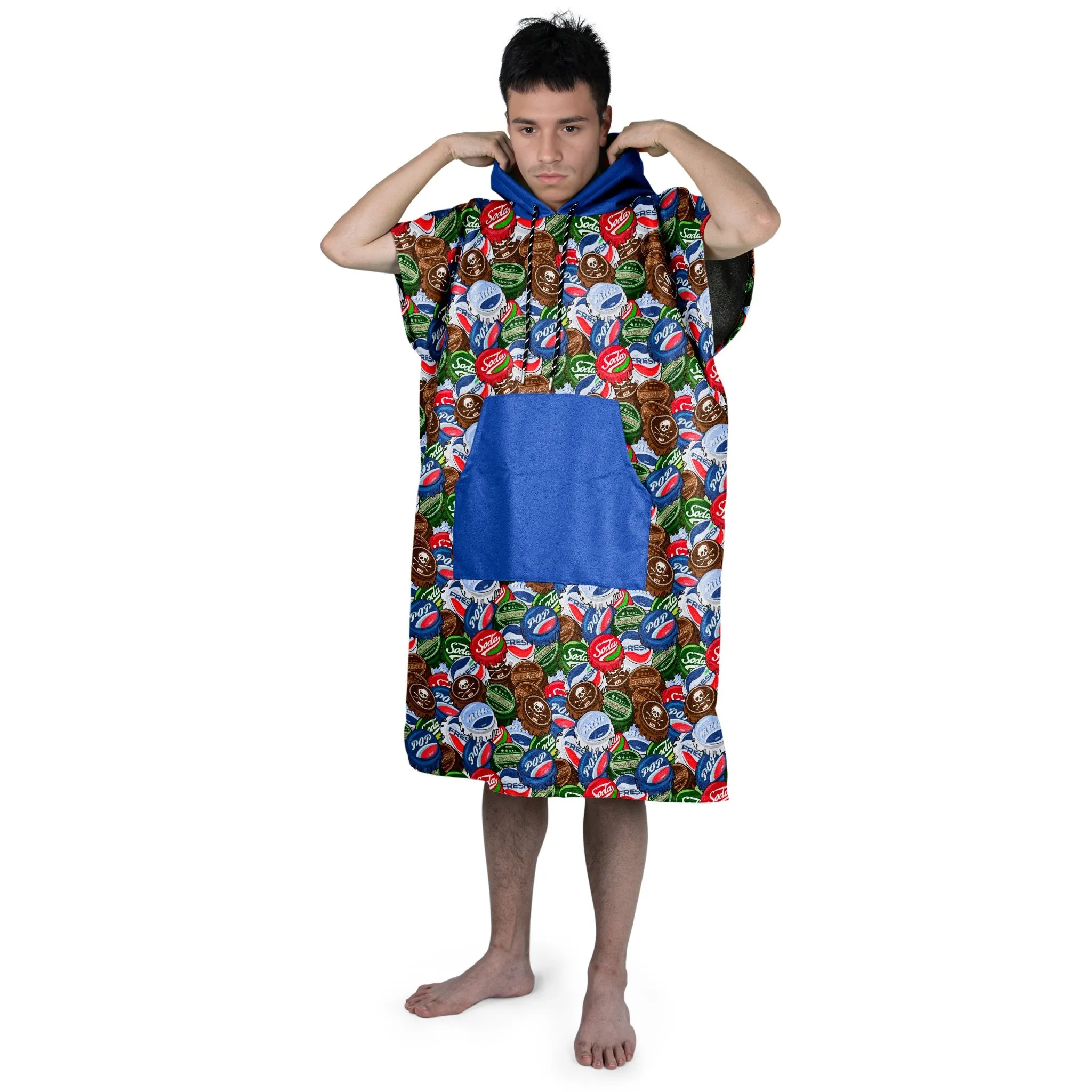 Oversized Printed Adult Hooded Towel