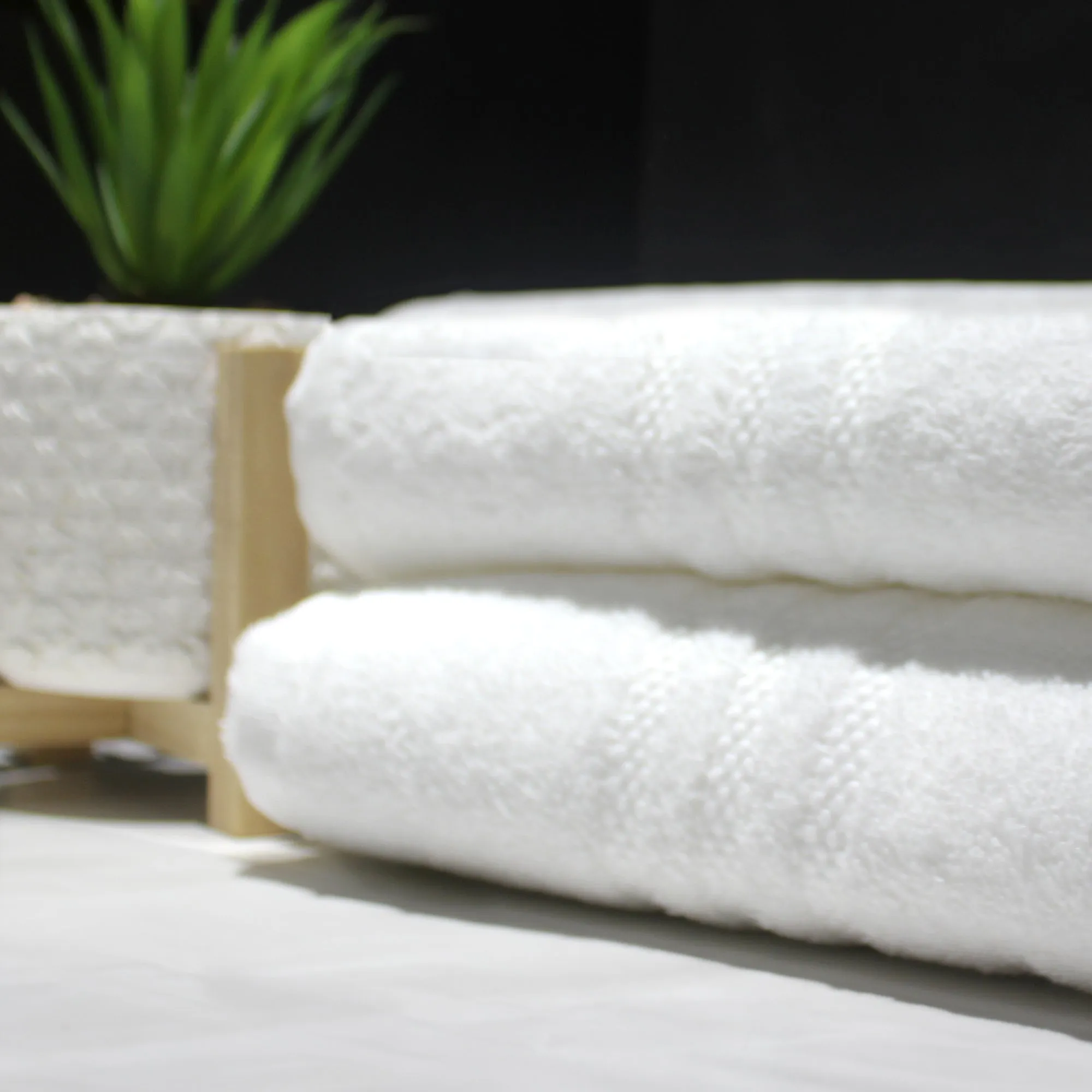 Pegasus Textiles Classic Luxury White Towels - 500 gsm