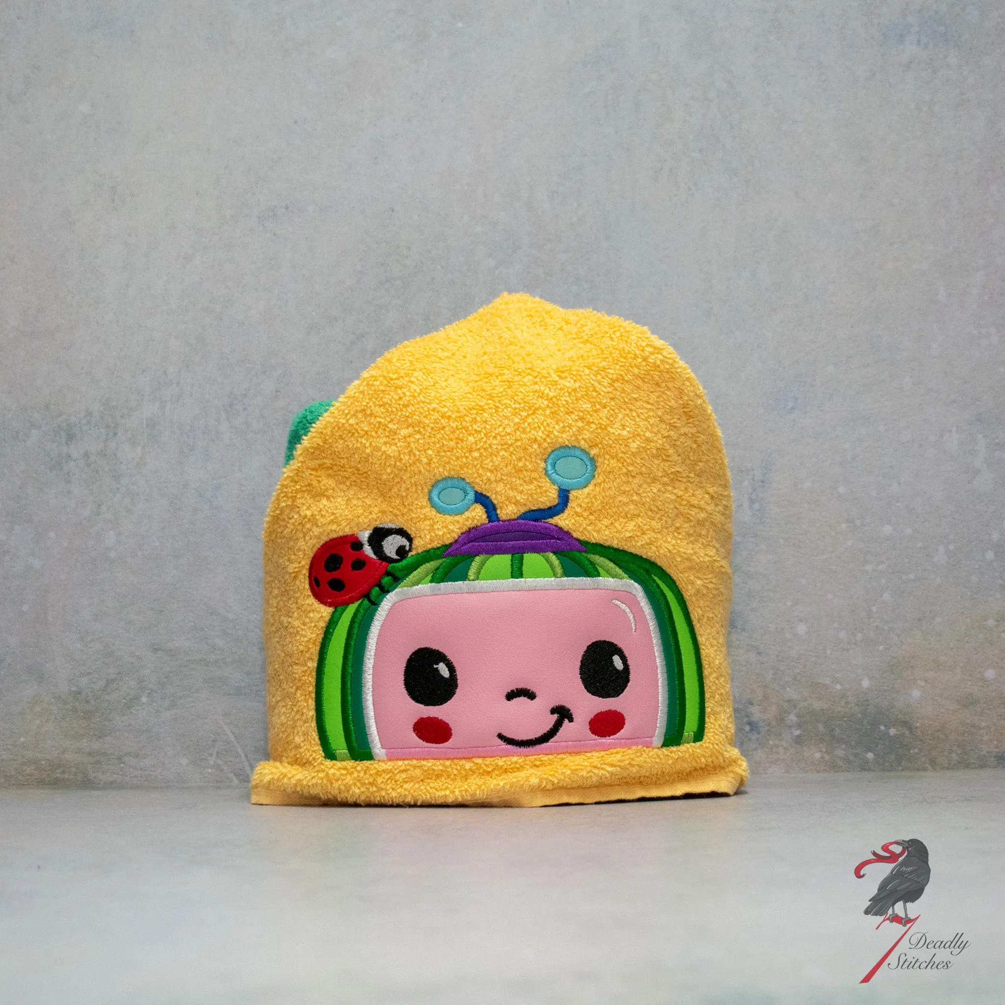 Preschool Melon Hooded Bath Towel