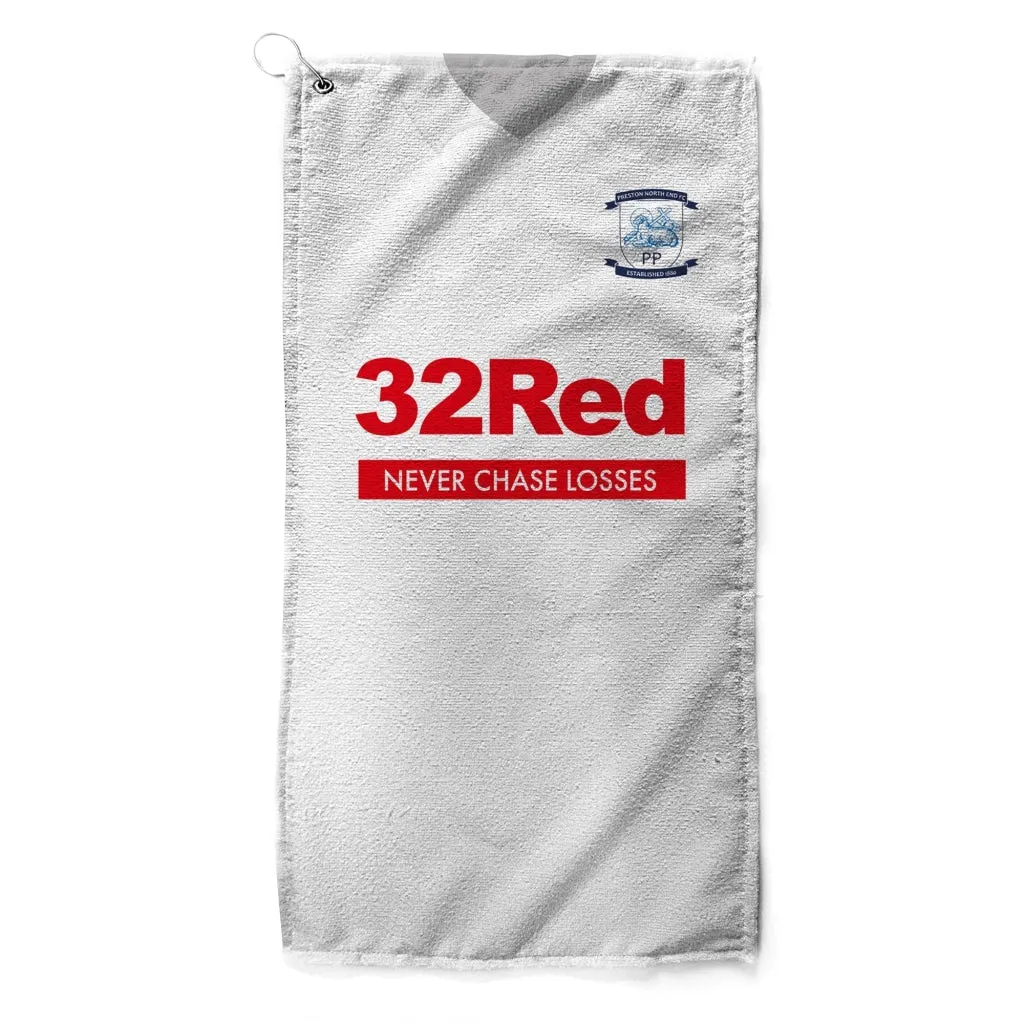 Preston North End Retro Kit Golf Towels