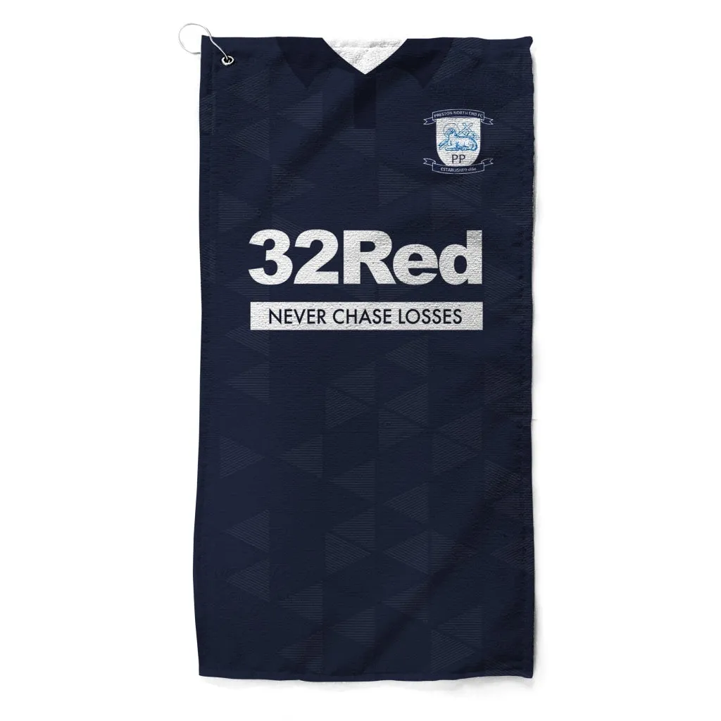 Preston North End Retro Kit Golf Towels