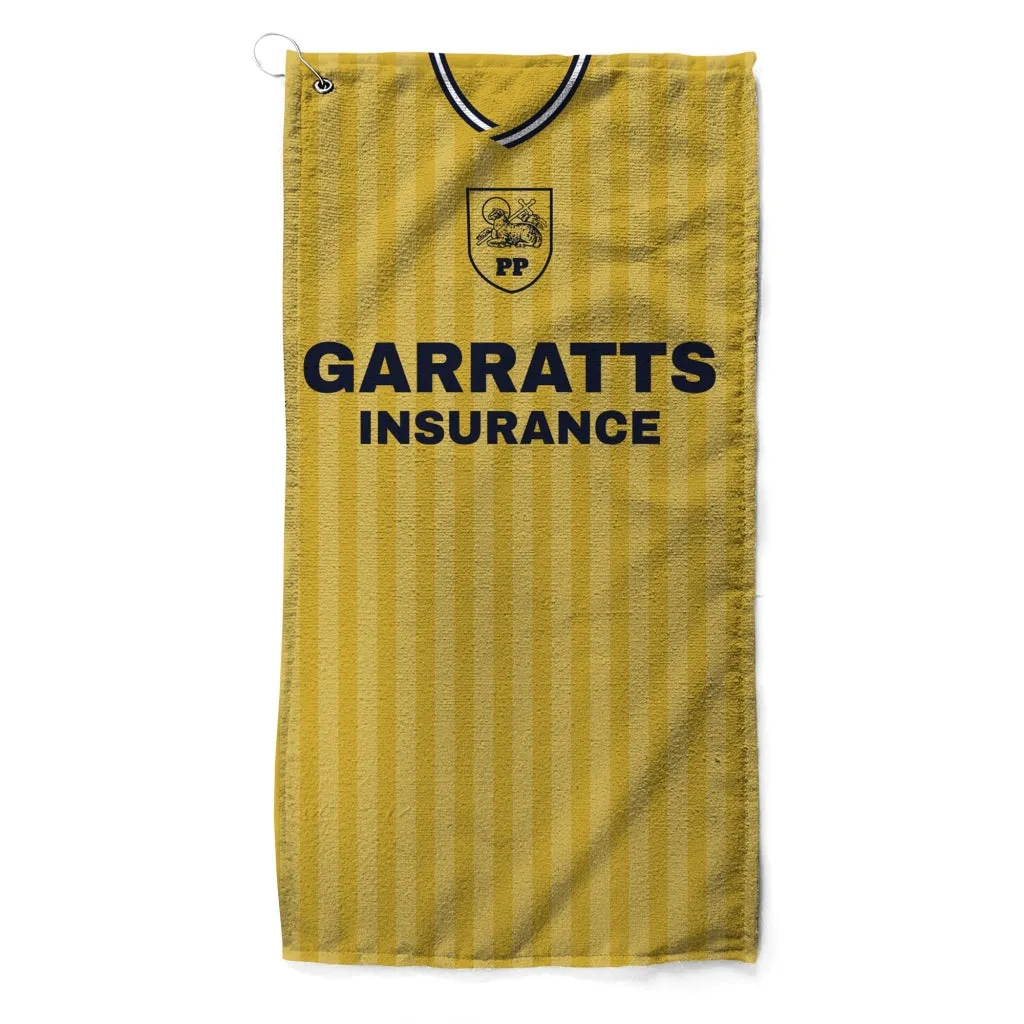 Preston North End Retro Kit Golf Towels