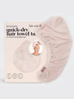 Quick Dry Hair Towel - Blush