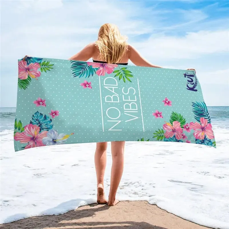 Quik-Dri Voyager Microfiber Beach Towel - 29x59in