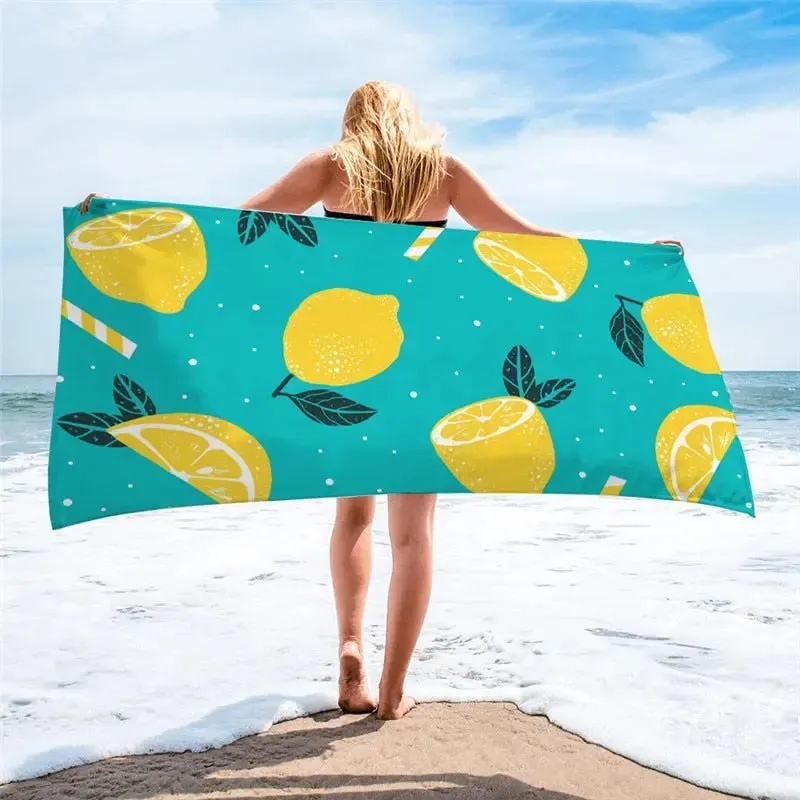 Quik-Dri Voyager Microfiber Beach Towel - 29x59in