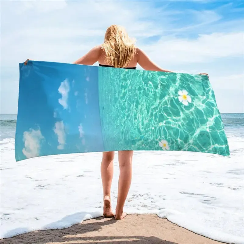 Quik-Dri Voyager Microfiber Beach Towel - 29x59in