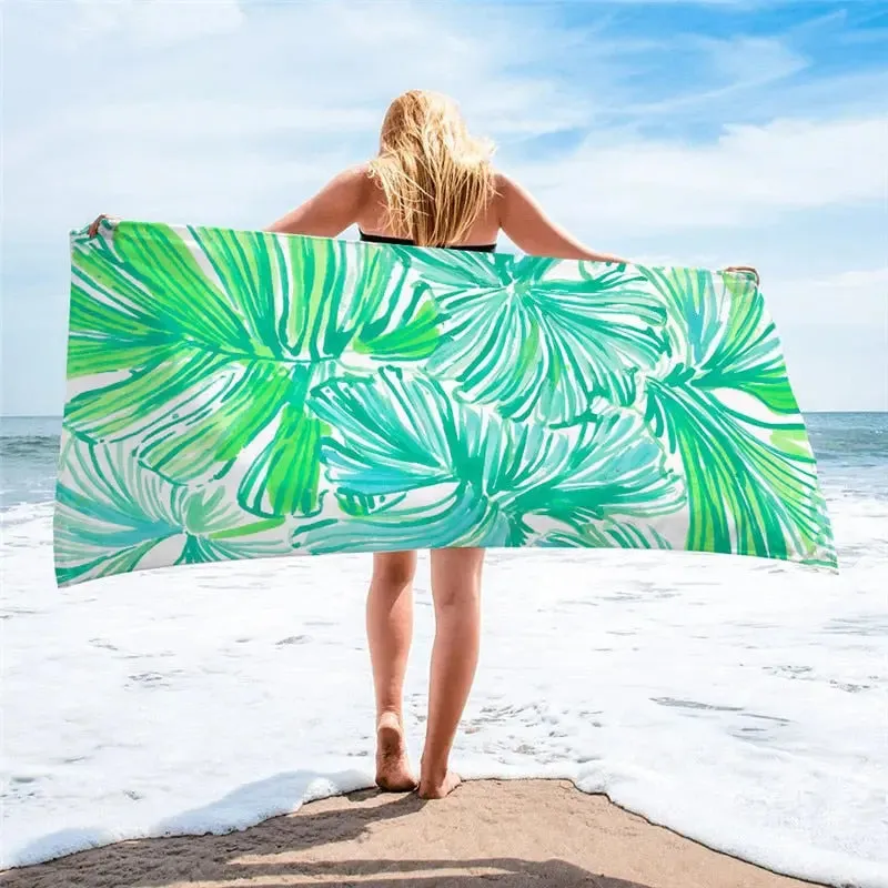 Quik-Dri Voyager Microfiber Beach Towel - 29x59in