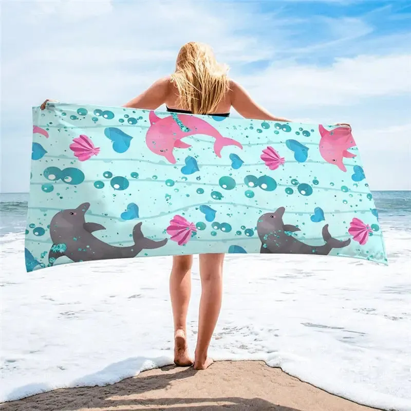 Quik-Dri Voyager Microfiber Beach Towel - 29x59in