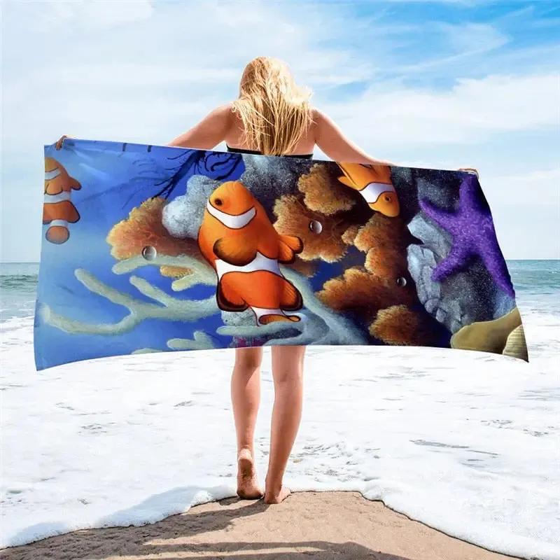 Quik-Dri Voyager Microfiber Beach Towel - 29x59in