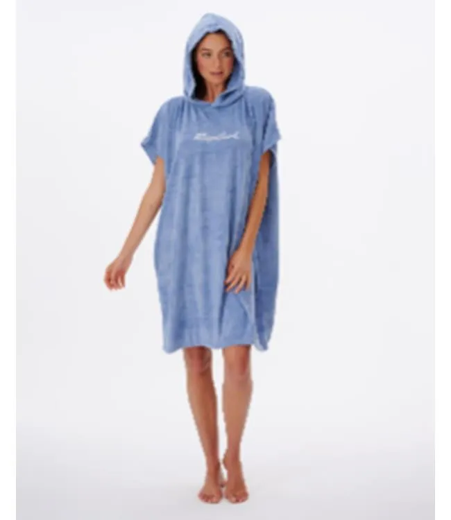 Ripcurl Script Hooded Towel - Blue