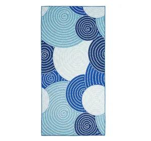 Sand Free 80x160cm Towel 4 in 1 Spotted Circles