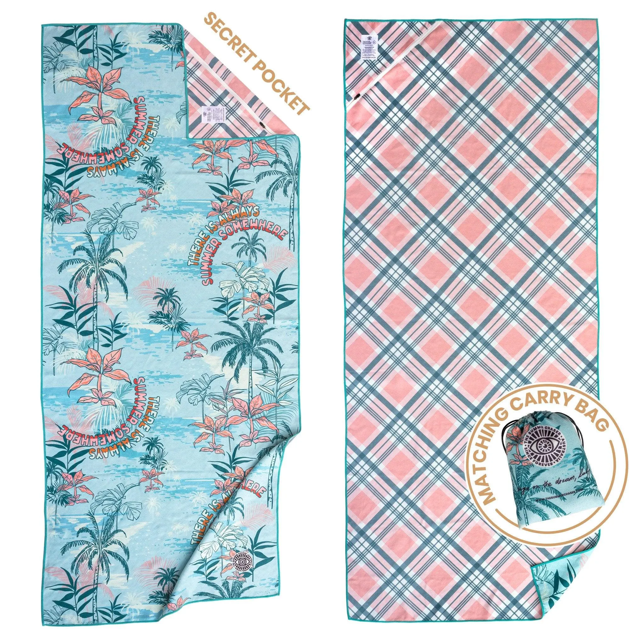 Sand Free Beach Towel, Always Summer