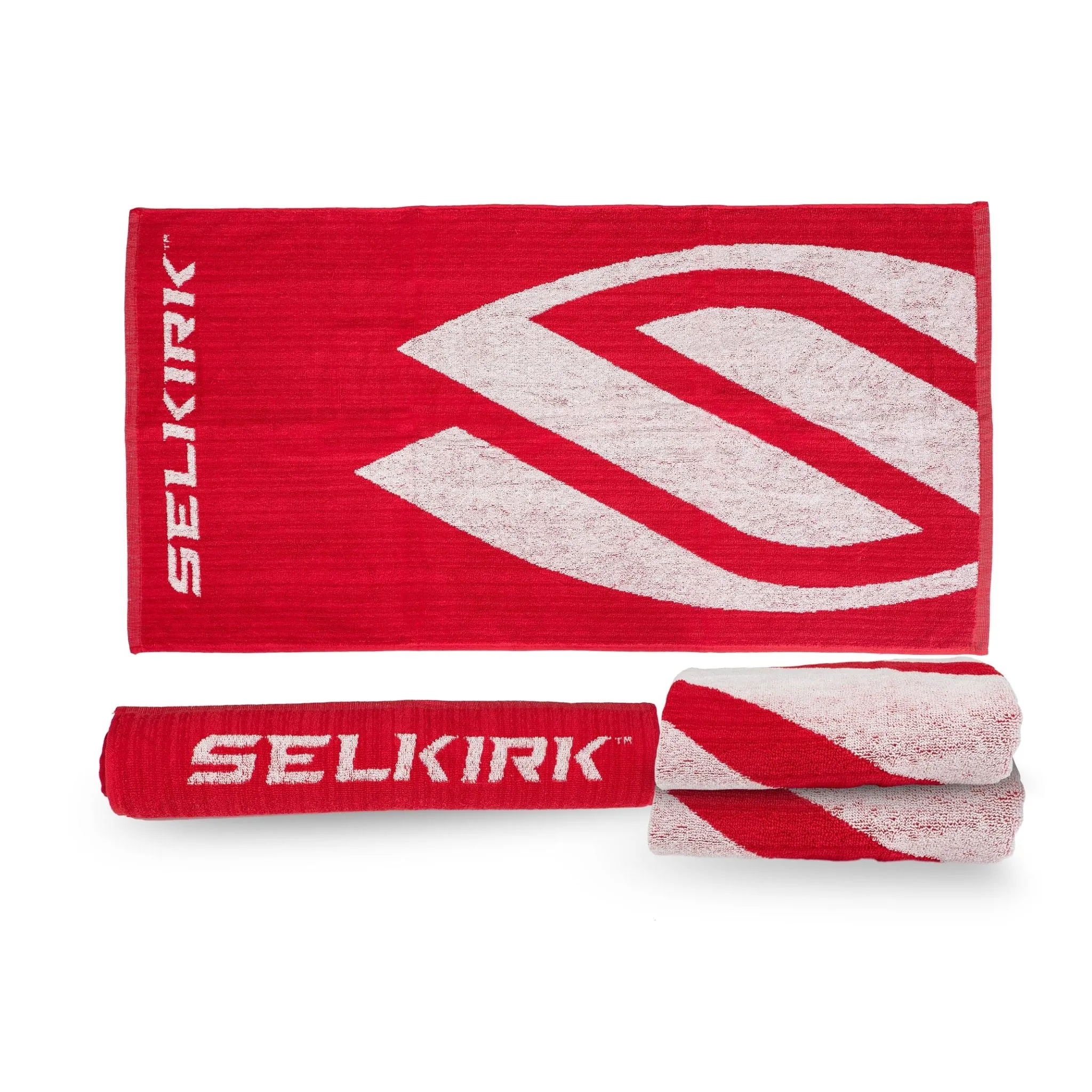 Selkirk Cotton Towel [Red/White]