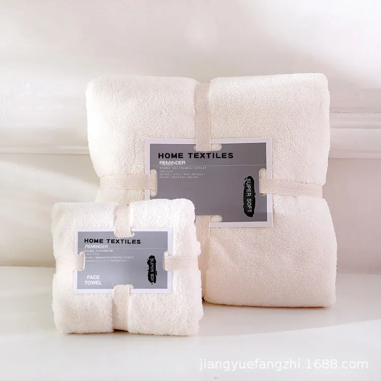 Soft and Absorbent Towel Set for Home and Spa Use, HG0062