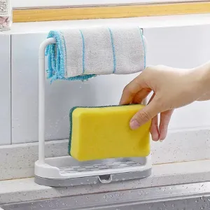 Towel sponge storage rack