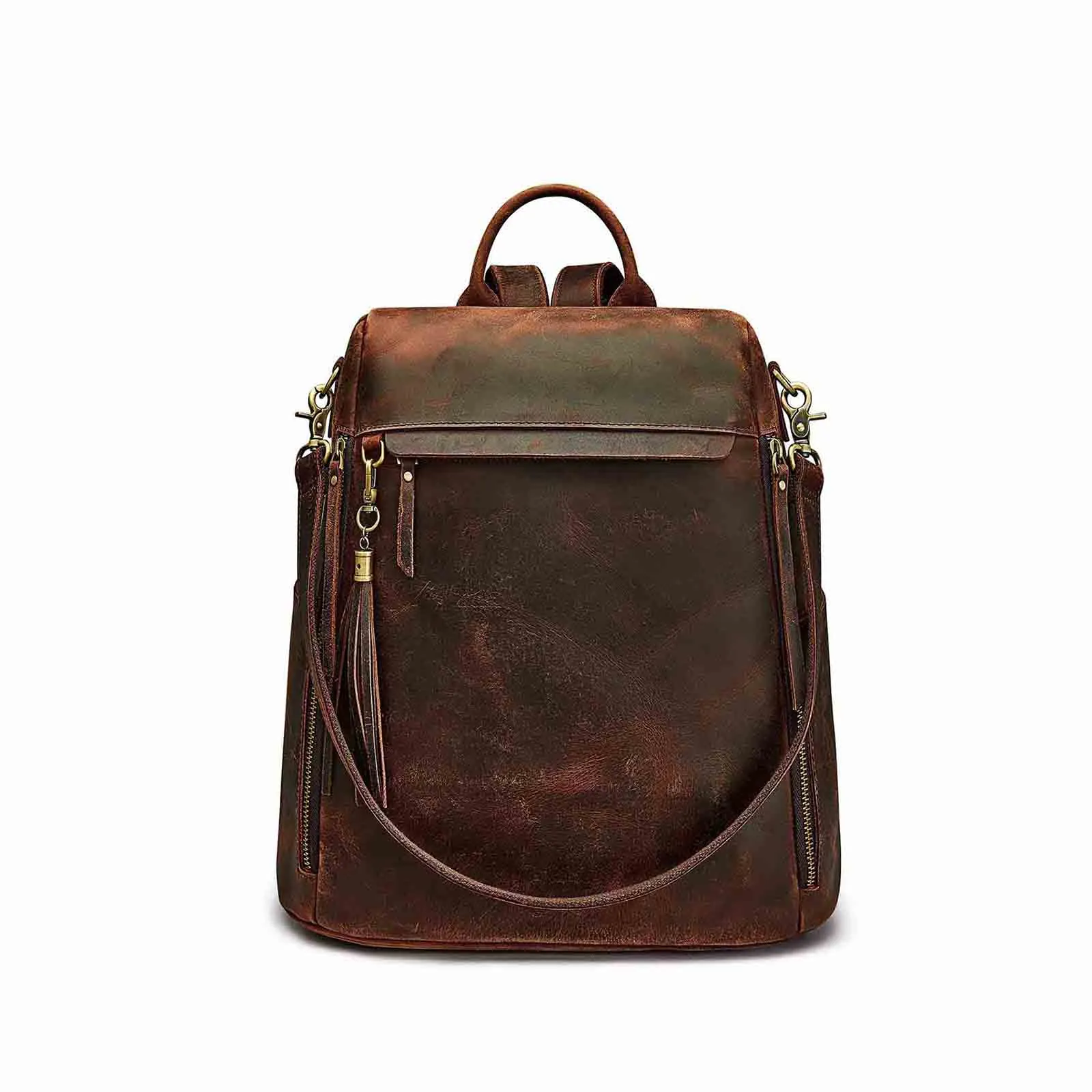 Vintage Leather Backpack