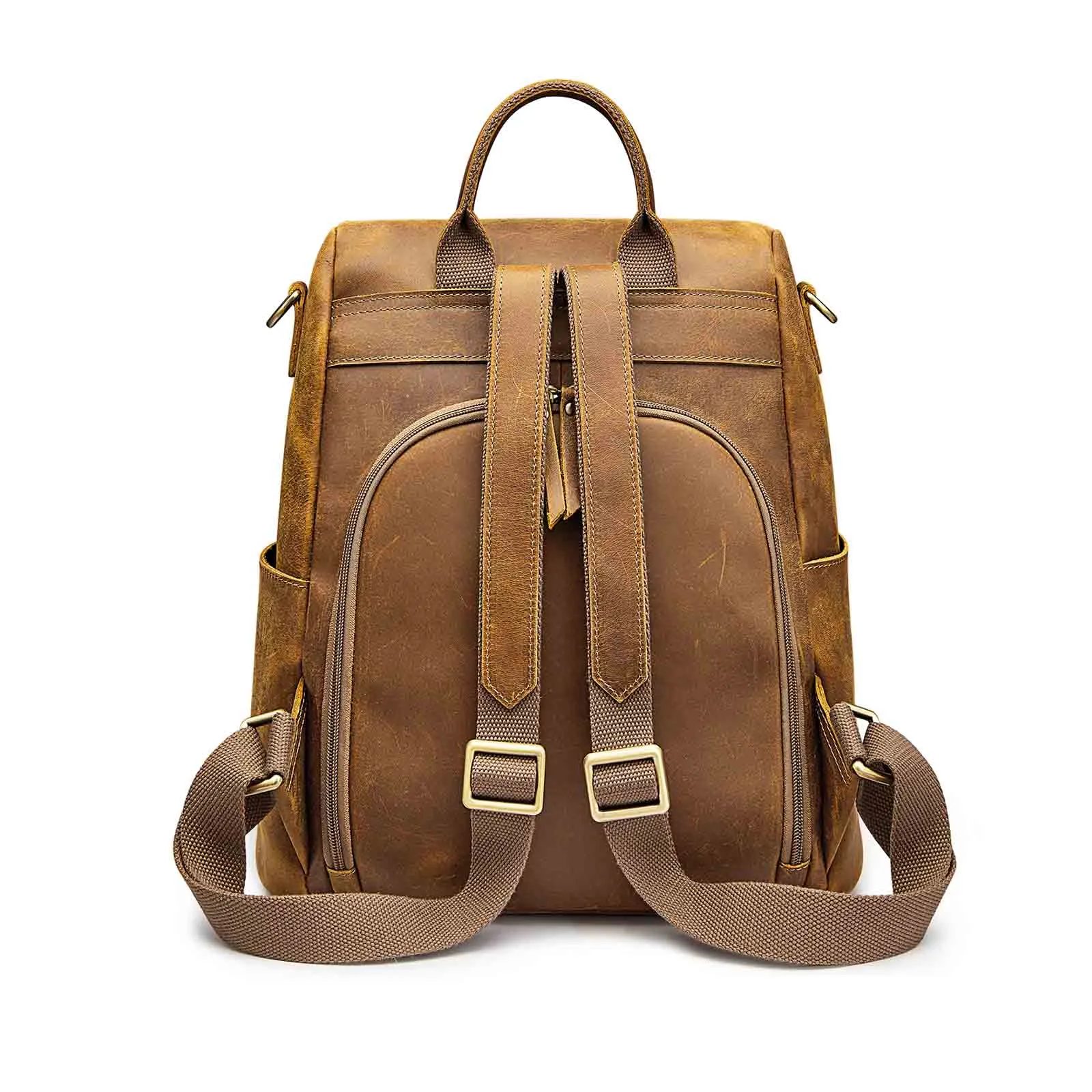 Vintage Leather Backpack