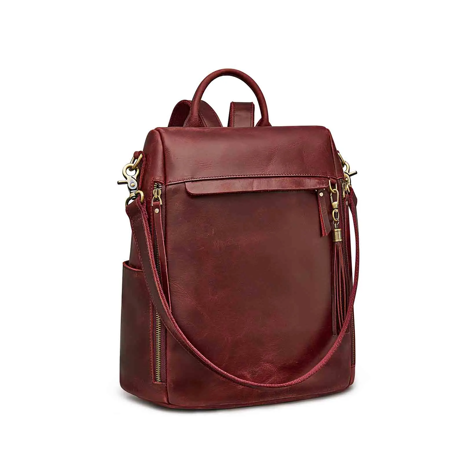 Vintage Leather Backpack