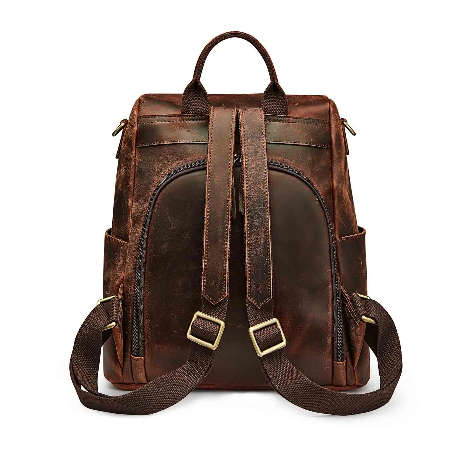 Vintage Leather Backpack