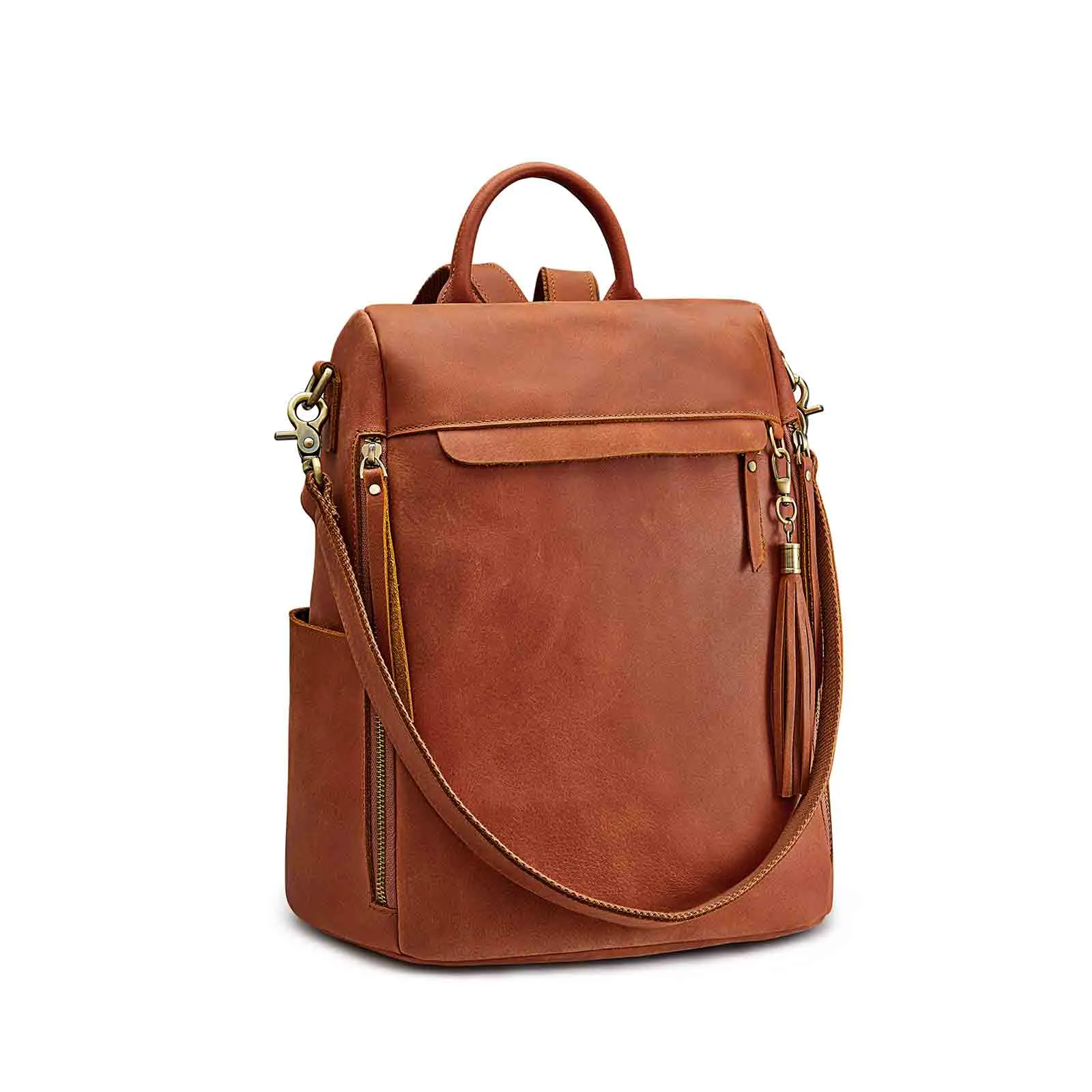 Vintage Leather Backpack