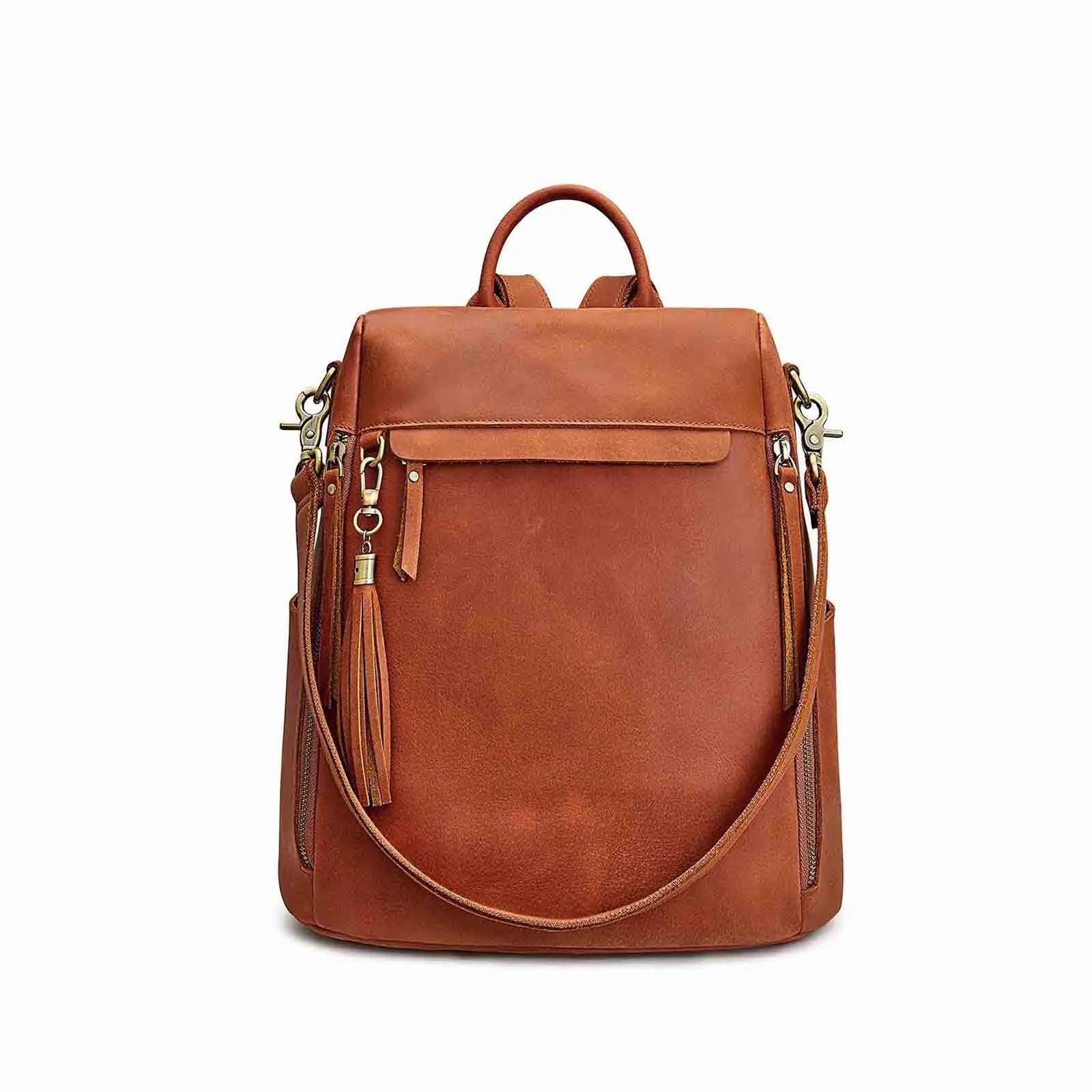 Vintage Leather Backpack