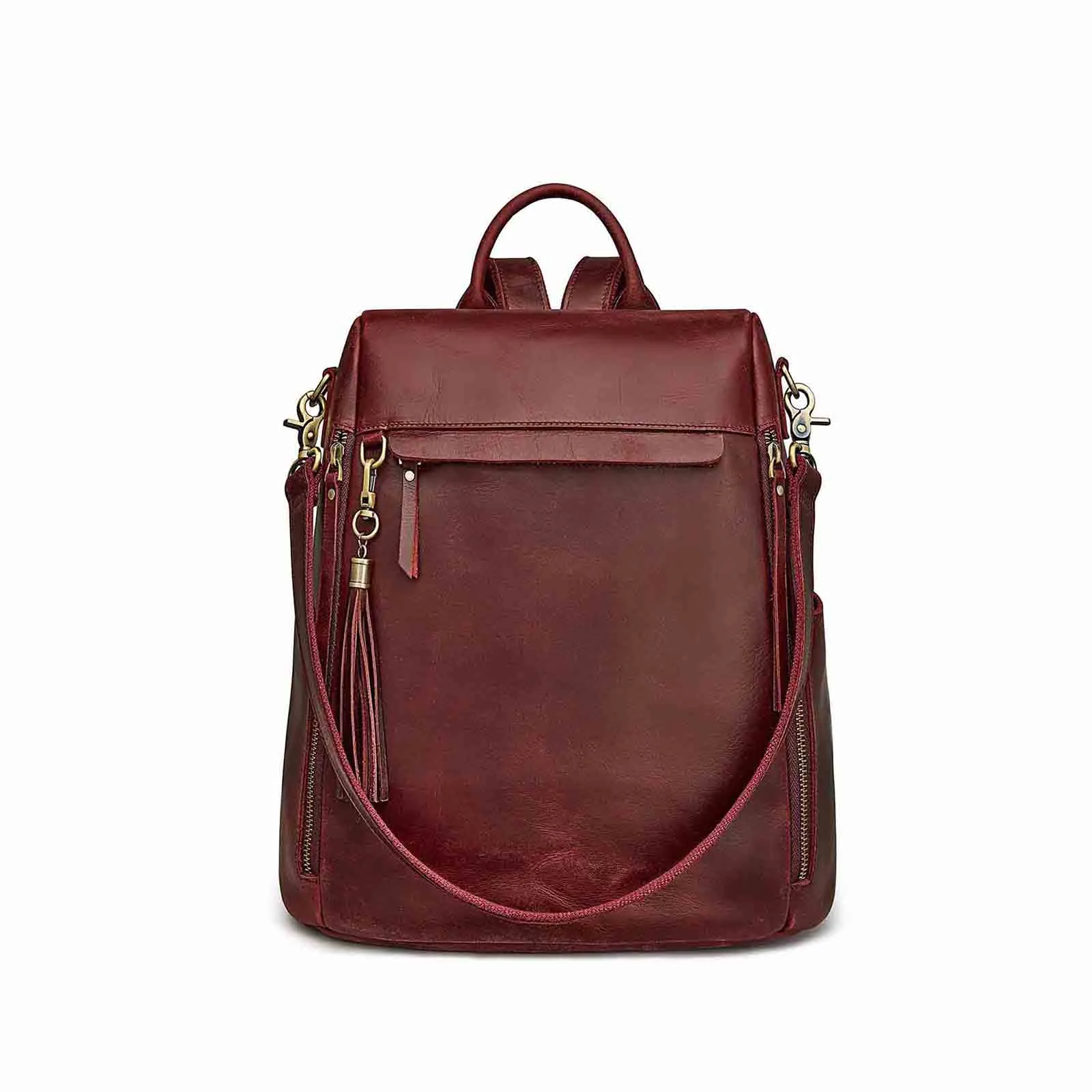 Vintage Leather Backpack