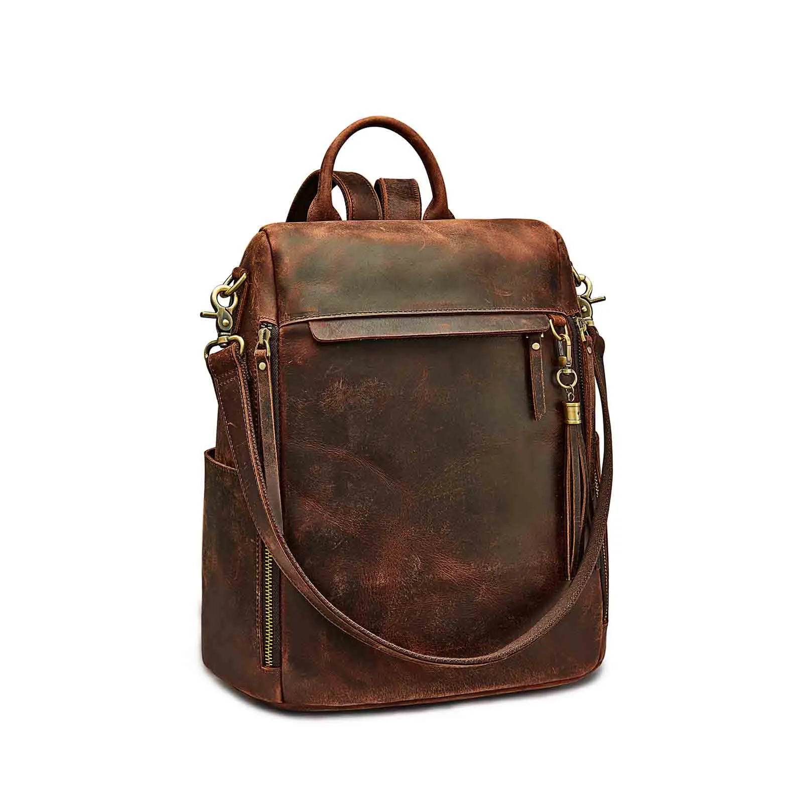 Vintage Leather Backpack