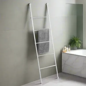 Viva Steel Towel Ladder White