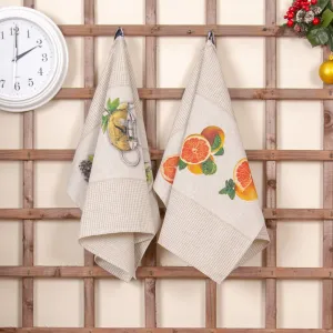 Wafer Linen Tea Towel Set