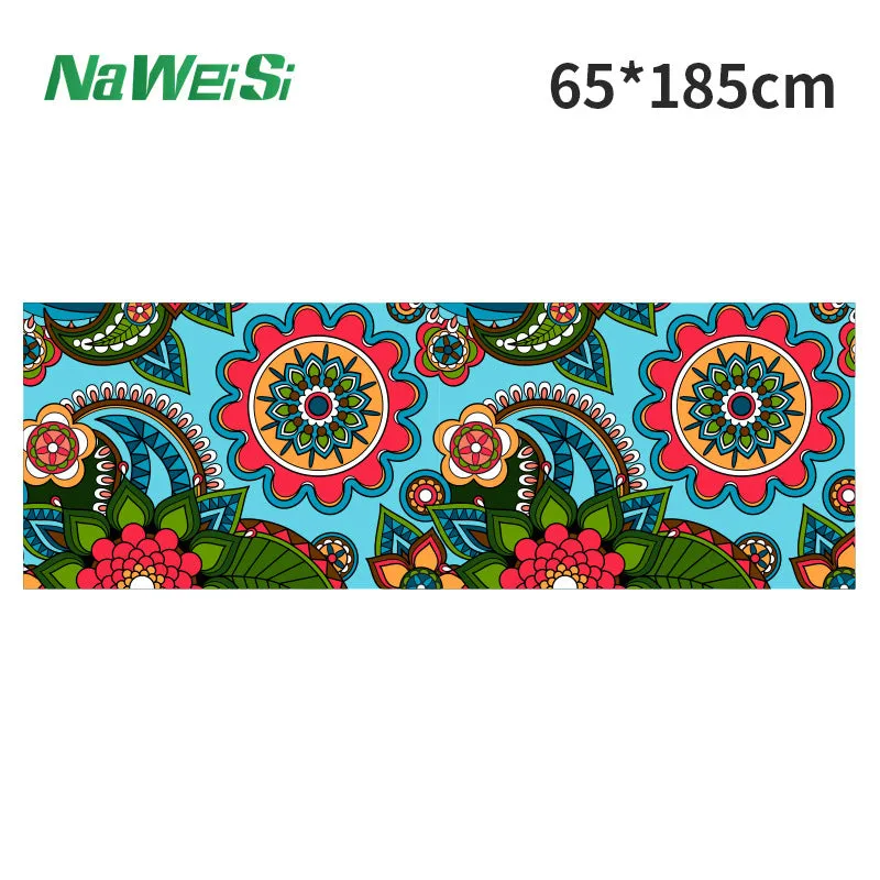 Yoga studio towel portable yoga towel non-slip environmentally friendly yogatowel digital printed yoga towel