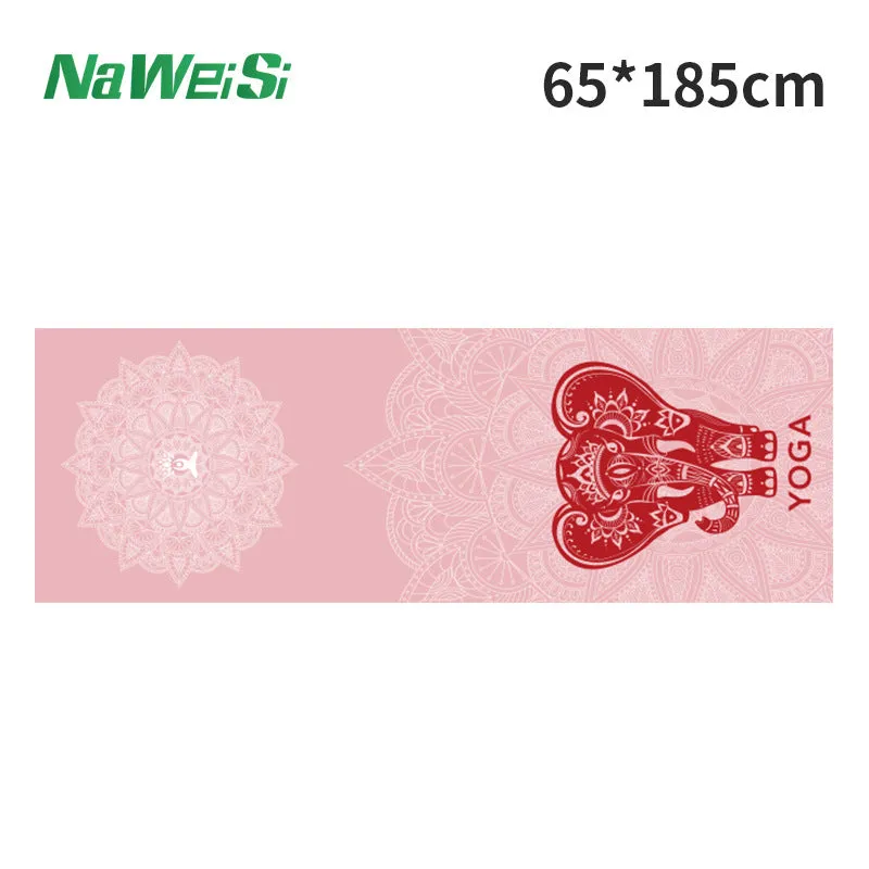 Yoga studio towel portable yoga towel non-slip environmentally friendly yogatowel digital printed yoga towel